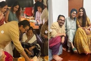 आमिर खान ने धूमधाम से मनाया मां का 89वां जन्मदिन, Ex वाइफ किरण राव और बेटी आयरा खान भी पहुंचीं 